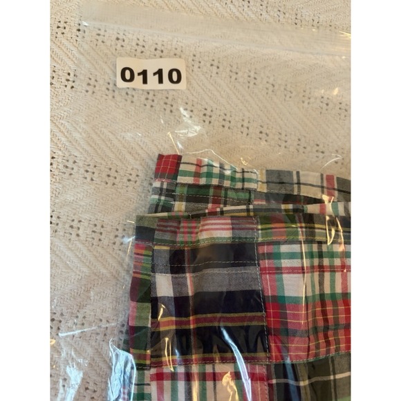 Brooks Brothers 346 Skirt Size 6 Preppy Quilt Patch plaid Knee Length multicolor - Picture 9 of 9
